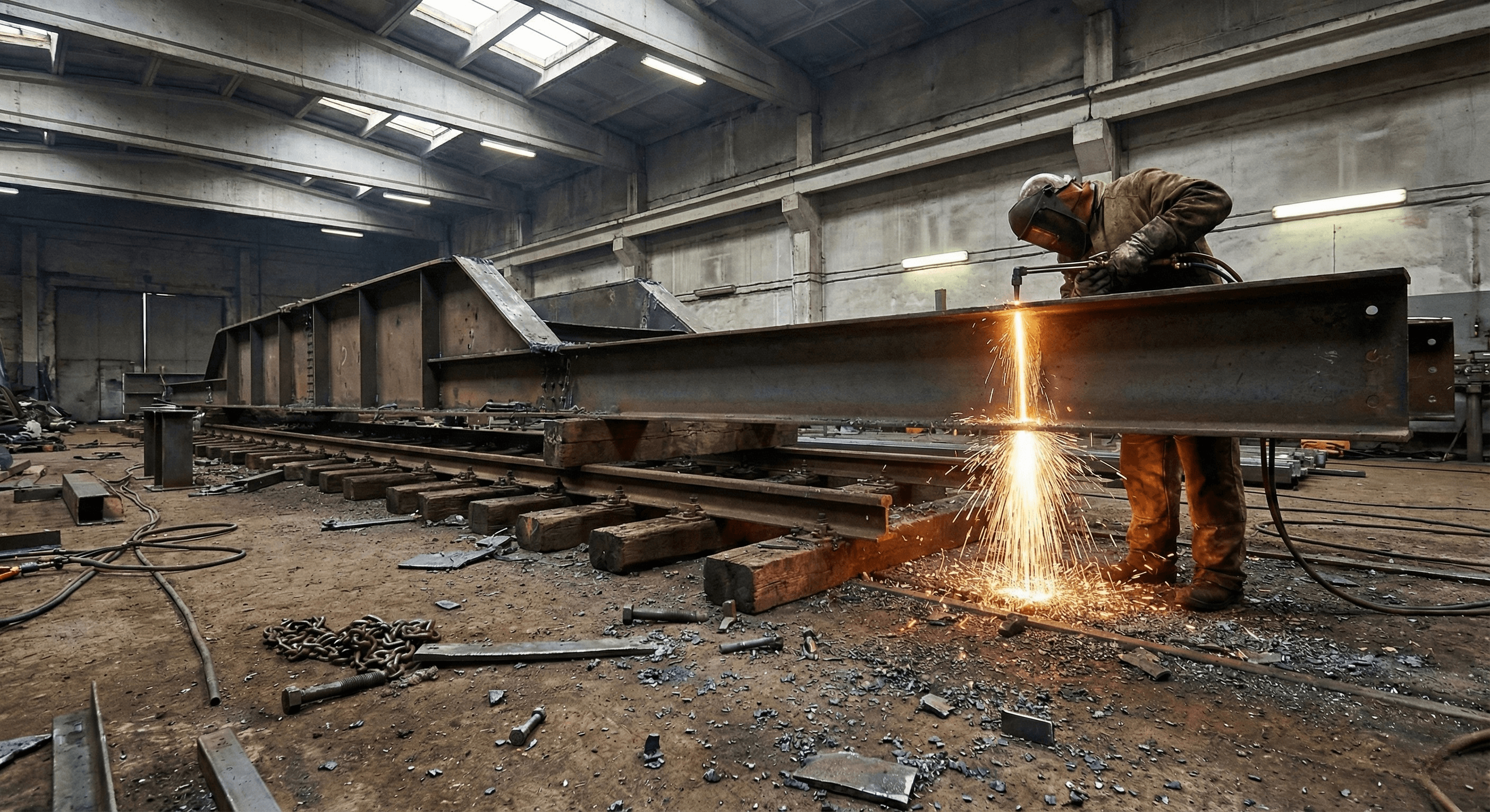 Metalli demontaaž ja gaasilõikus Tallinnas (töö käigus)