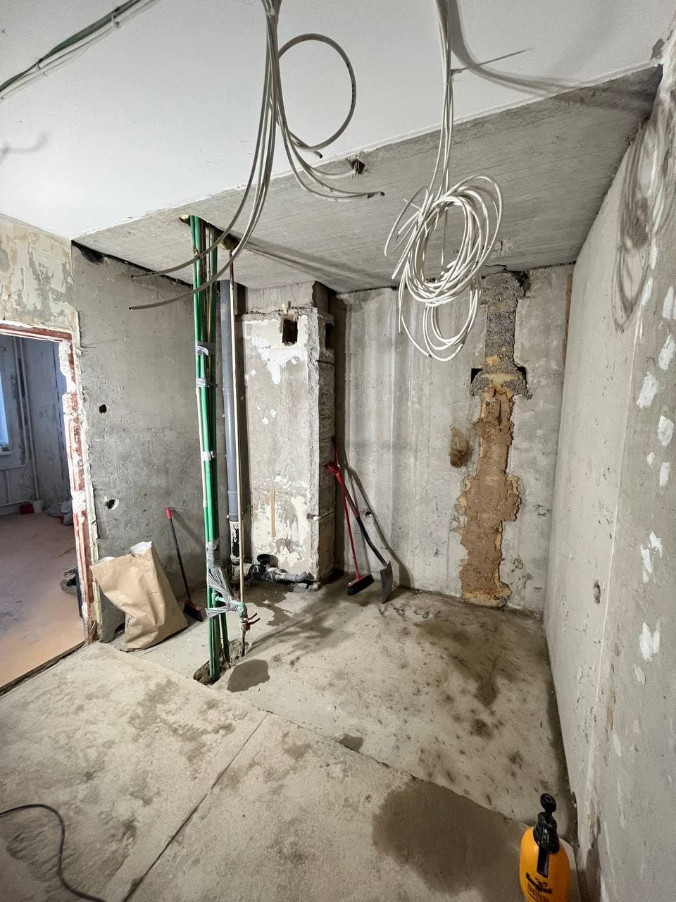 Vannitoa demontaaž Läänemere teel – pärast 2